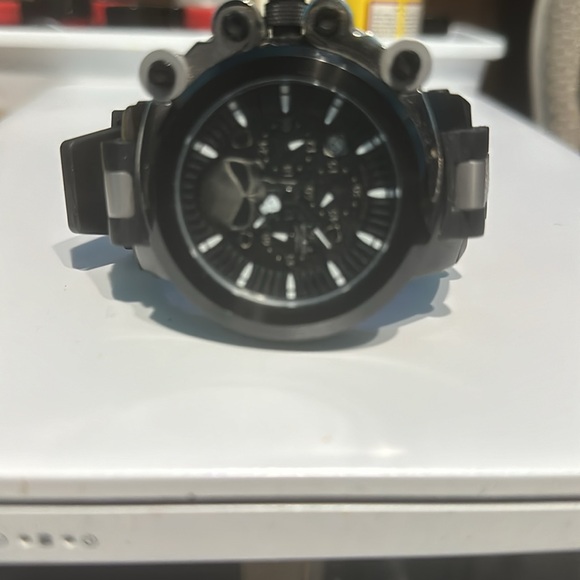 MEN'S INVICTA COALITION FORCES TRIGGER MARVEL PUNISHER CHRONOGRAPH 56MM WATCH - Picture 2 of 4